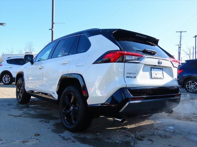 used 2021 Toyota RAV4 Hybrid car, priced at $29,500