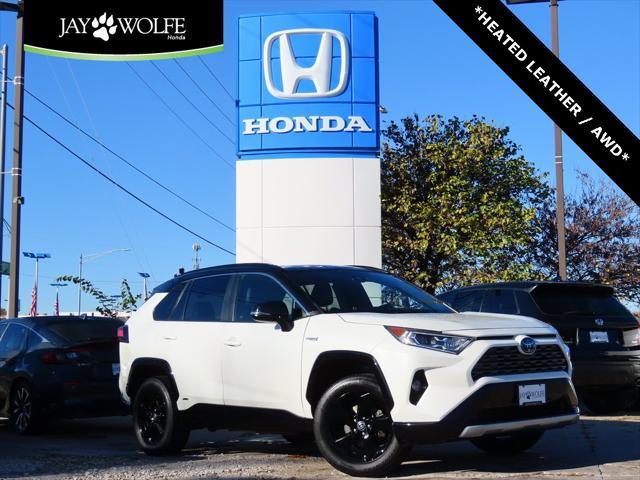 used 2021 Toyota RAV4 Hybrid car, priced at $29,500