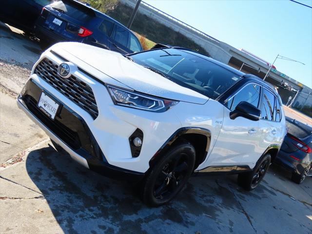 used 2021 Toyota RAV4 Hybrid car, priced at $29,500