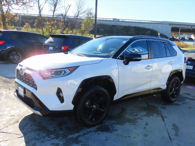 used 2021 Toyota RAV4 Hybrid car, priced at $29,500