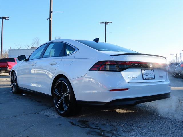 used 2024 Honda Accord Hybrid car, priced at $31,000