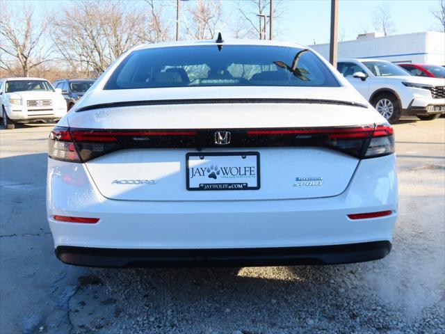 used 2024 Honda Accord Hybrid car, priced at $31,000