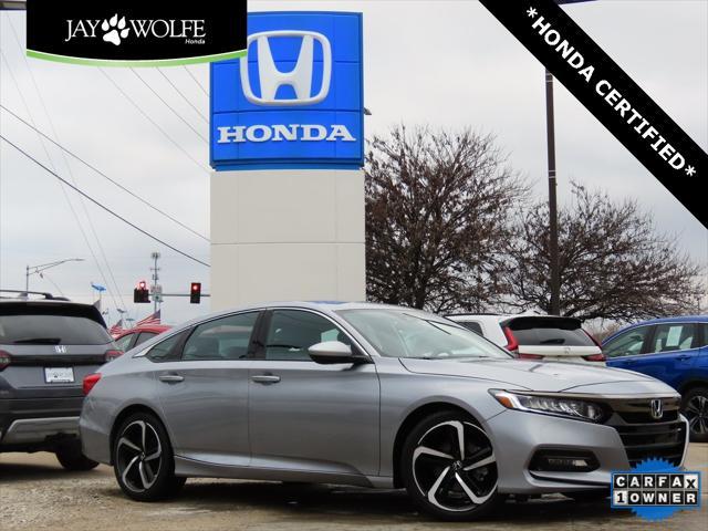 used 2020 Honda Accord car, priced at $23,500