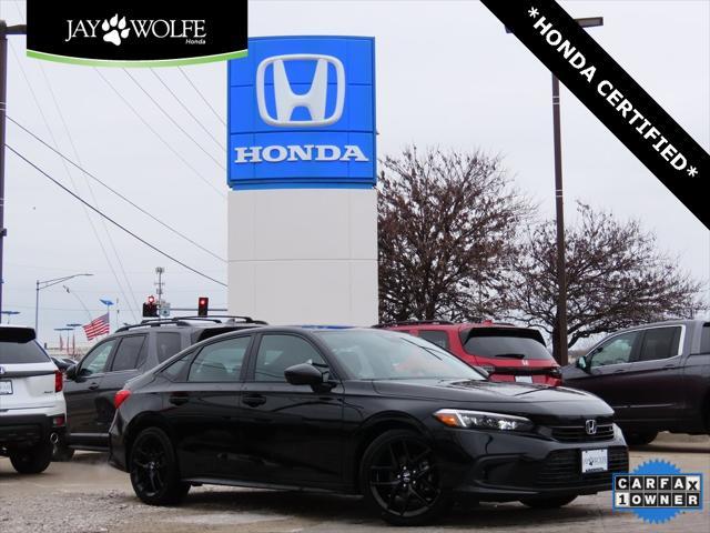 used 2024 Honda Civic car, priced at $26,995