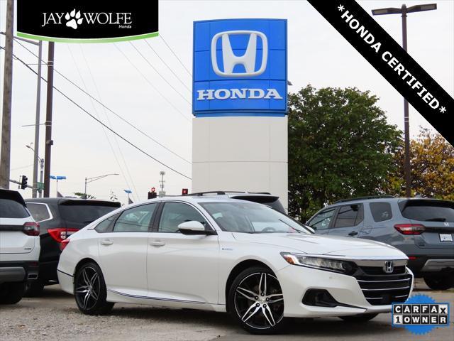 used 2021 Honda Accord Hybrid car, priced at $24,500