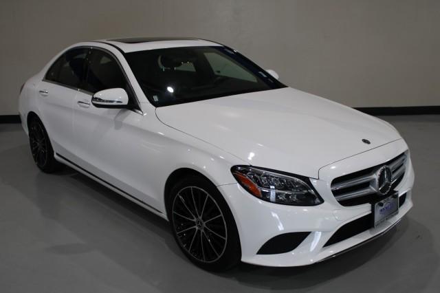 used 2021 Mercedes-Benz C-Class car, priced at $26,800