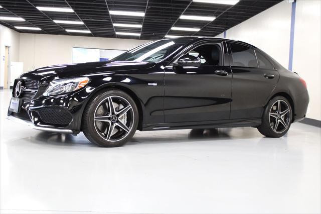 used 2018 Mercedes-Benz AMG C 43 car, priced at $23,800