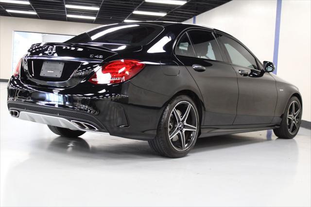 used 2018 Mercedes-Benz AMG C 43 car, priced at $23,800