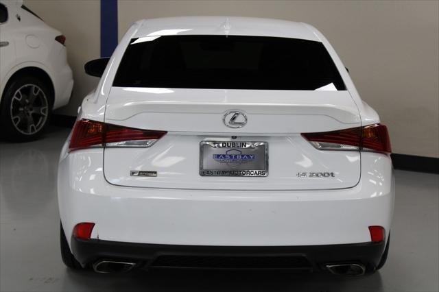 used 2017 Lexus IS 200t car, priced at $21,800