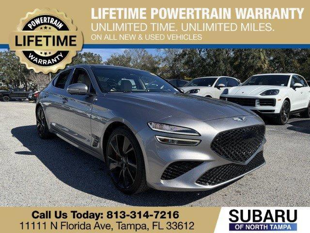 used 2022 Genesis G70 car, priced at $32,426