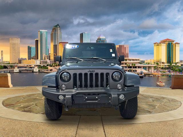 used 2018 Jeep Wrangler JK Unlimited car, priced at $22,922