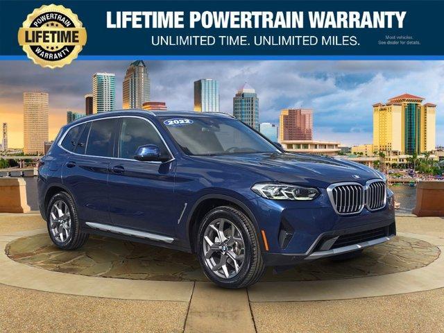 used 2022 BMW X3 car, priced at $32,821