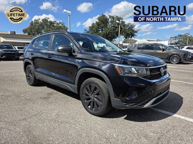 used 2023 Volkswagen Taos car, priced at $17,493