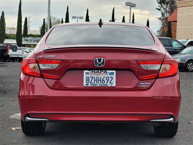 used 2022 Honda Accord Hybrid car, priced at $26,324