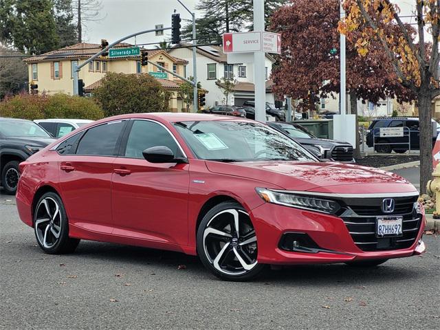 used 2022 Honda Accord Hybrid car, priced at $26,324