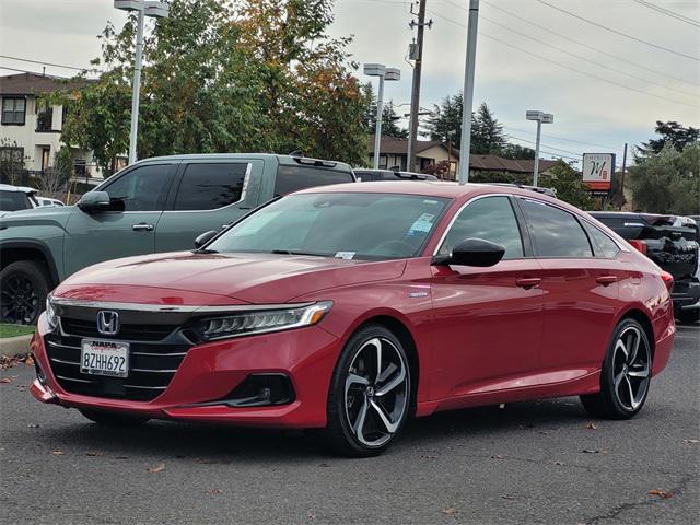 used 2022 Honda Accord Hybrid car, priced at $26,324