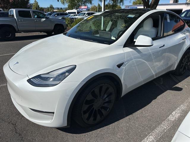 used 2020 Tesla Model Y car, priced at $29,189