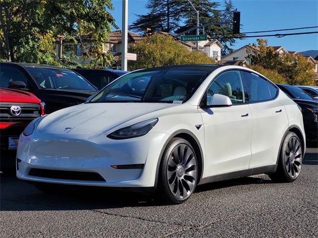 used 2020 Tesla Model Y car, priced at $26,995