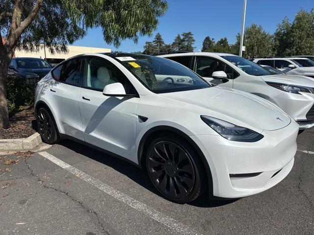 used 2020 Tesla Model Y car, priced at $29,189