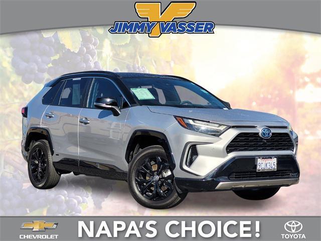 used 2022 Toyota RAV4 Hybrid car, priced at $44,490