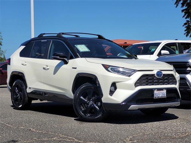 used 2021 Toyota RAV4 Hybrid car, priced at $31,947