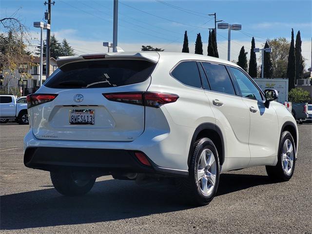 used 2021 Toyota Highlander car, priced at $28,042