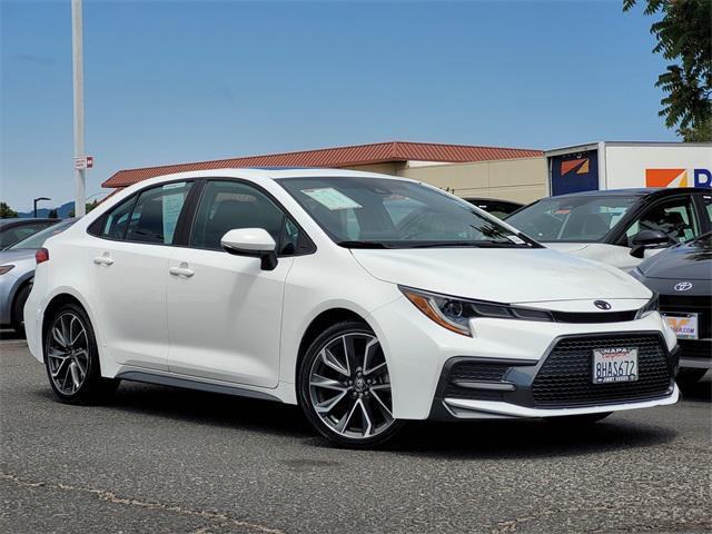 used 2021 Toyota Corolla car, priced at $22,140