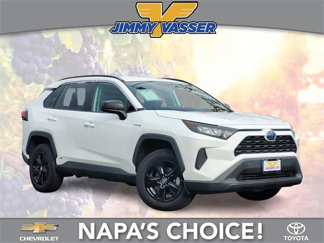 used 2021 Toyota RAV4 Hybrid car, priced at $28,101