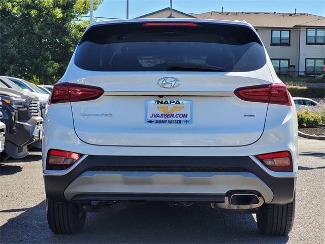 used 2020 Hyundai Santa Fe car, priced at $21,990