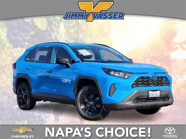 used 2021 Toyota RAV4 Hybrid car, priced at $26,775