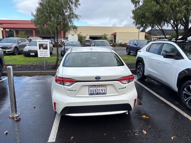 used 2021 Toyota Corolla Hybrid car, priced at $22,999