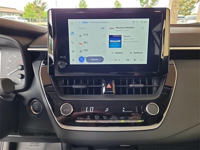 new 2025 Toyota Corolla car, priced at $24,402
