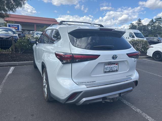 used 2023 Toyota Highlander Hybrid car, priced at $49,562