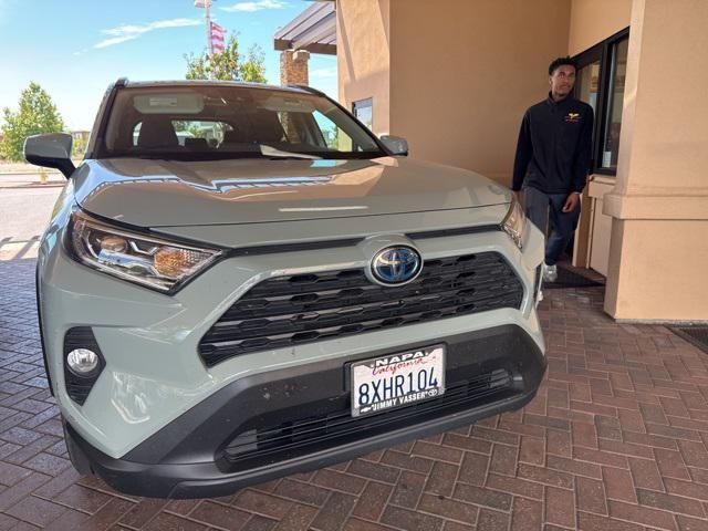 used 2021 Toyota RAV4 Hybrid car, priced at $28,016