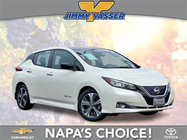 used 2018 Nissan Leaf car, priced at $9,377