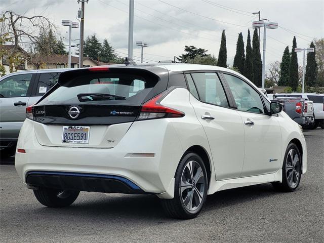 used 2018 Nissan Leaf car, priced at $9,377