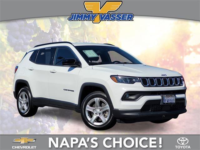 used 2023 Jeep Compass car, priced at $22,384