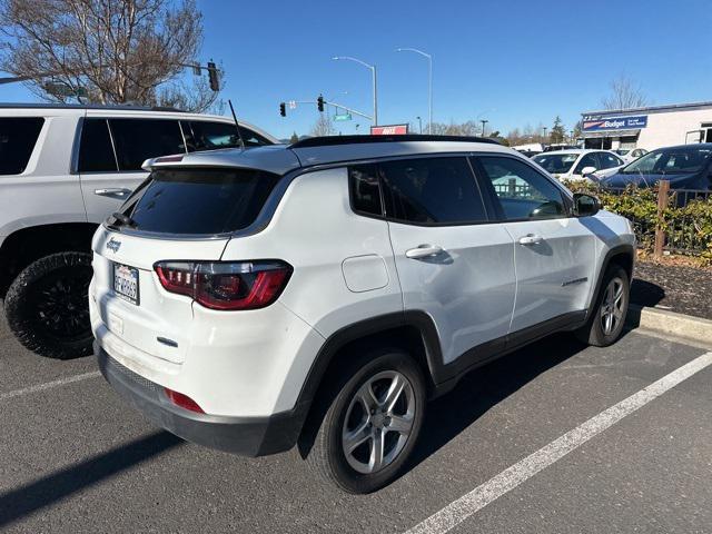 used 2023 Jeep Compass car, priced at $23,746