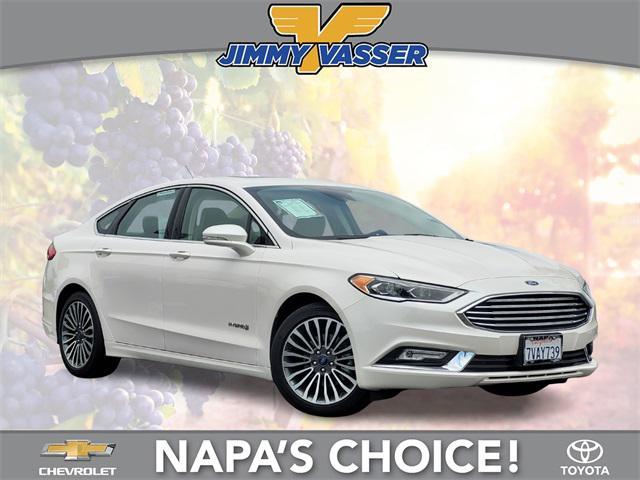 used 2017 Ford Fusion Hybrid car, priced at $15,584