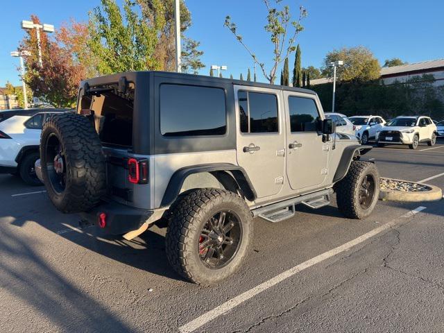 used 2015 Jeep Wrangler Unlimited car, priced at $20,016