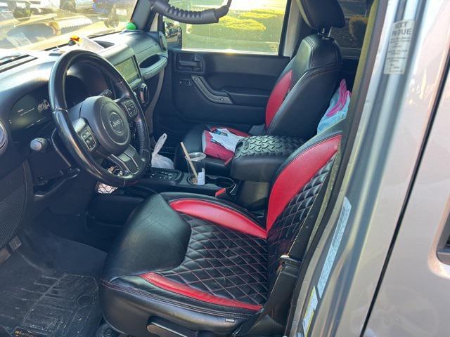 used 2015 Jeep Wrangler Unlimited car, priced at $20,016