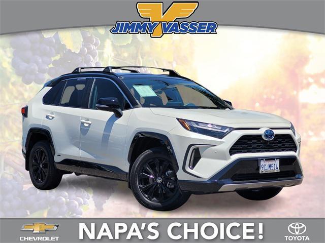 used 2022 Toyota RAV4 Hybrid car, priced at $40,160
