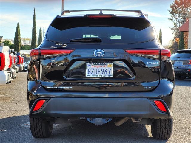 used 2022 Toyota Highlander Hybrid car, priced at $35,988