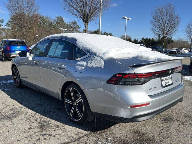 used 2023 Honda Accord Hybrid car, priced at $25,600