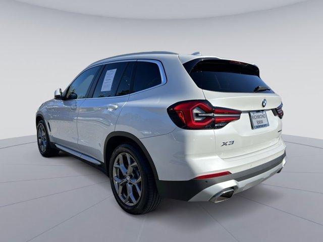 used 2022 BMW X3 car, priced at $33,665