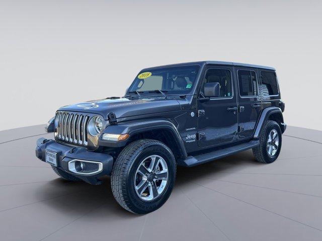 used 2018 Jeep Wrangler Unlimited car, priced at $26,998