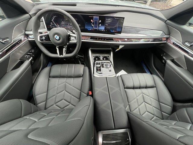 new 2025 BMW 740 car, priced at $113,975