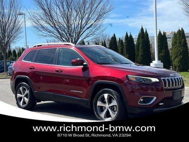 used 2021 Jeep Cherokee car, priced at $23,996