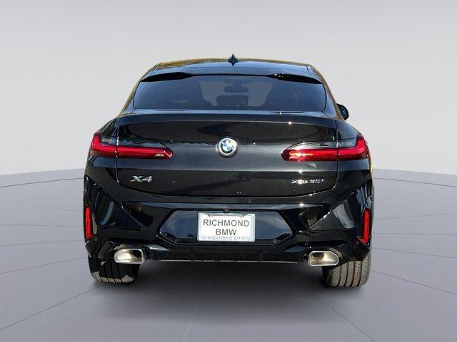 new 2025 BMW X4 car, priced at $61,625