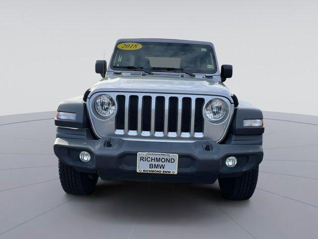 used 2018 Jeep Wrangler Unlimited car, priced at $28,438